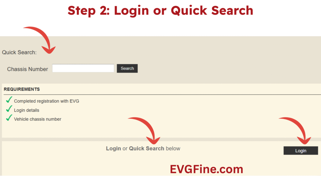 Login or Quick Search