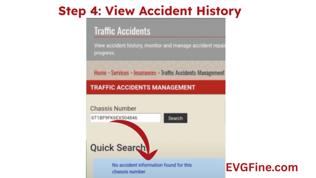 EVG accident history