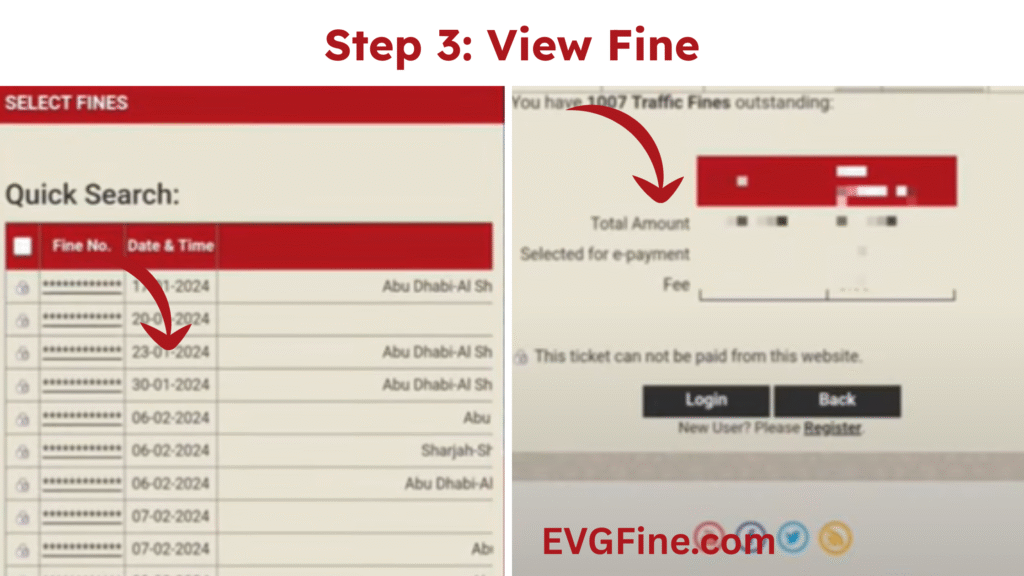 EVG Fine Check